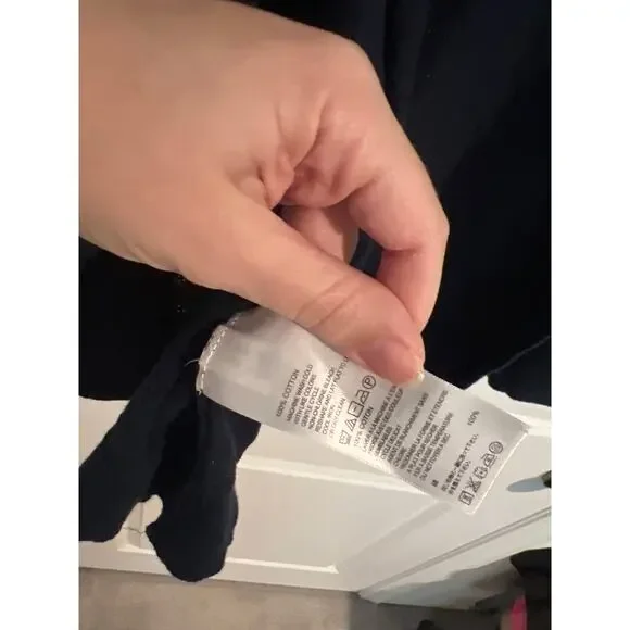 Tommy Bahama Blue Cotton Cardigan – Size Medium - Picture 4 of 5